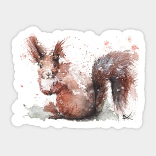 Squirrel Sticker